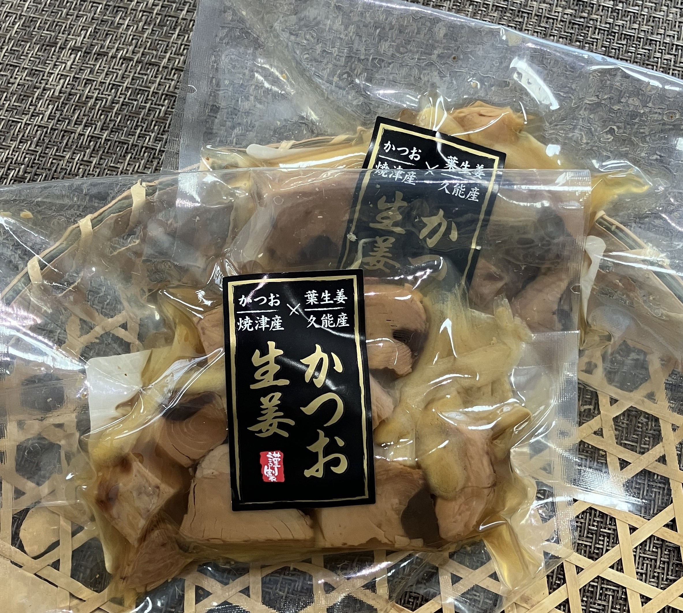 焼津産かつおと久能葉生姜の佃煮
